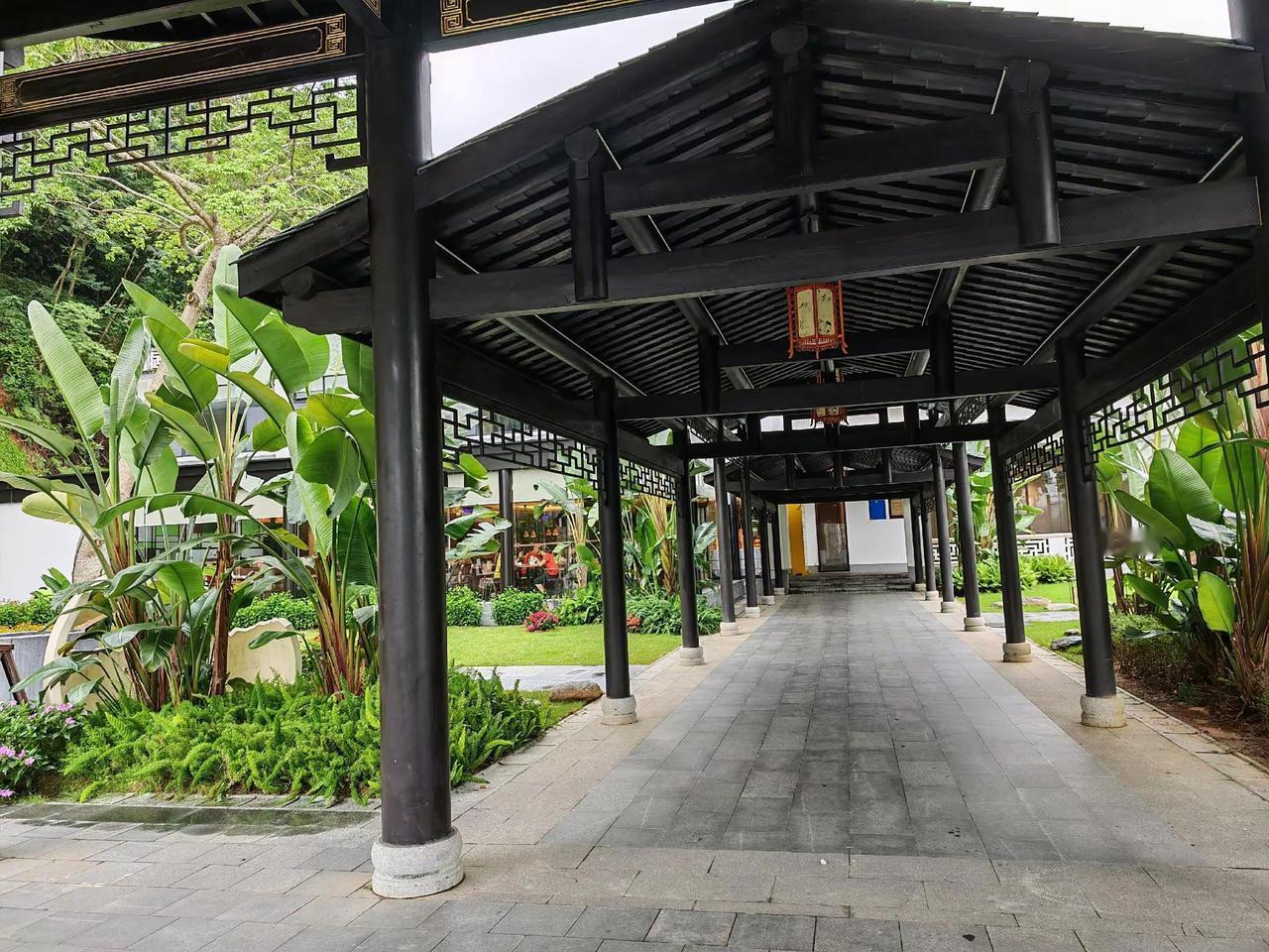 古建筑与自然融合