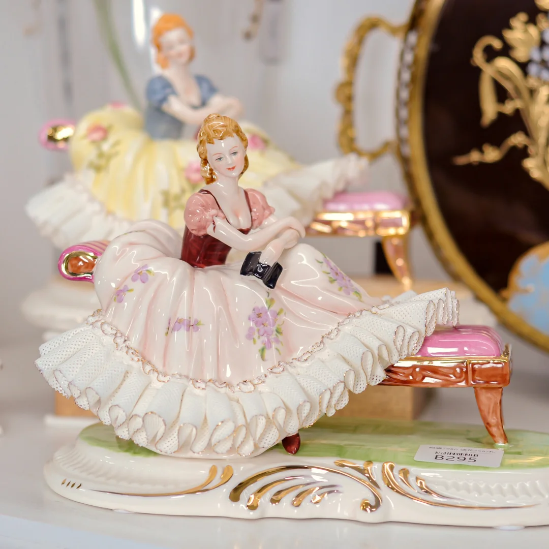 蕾丝瓷偶｜玄关一秒变艺术画廊🎀