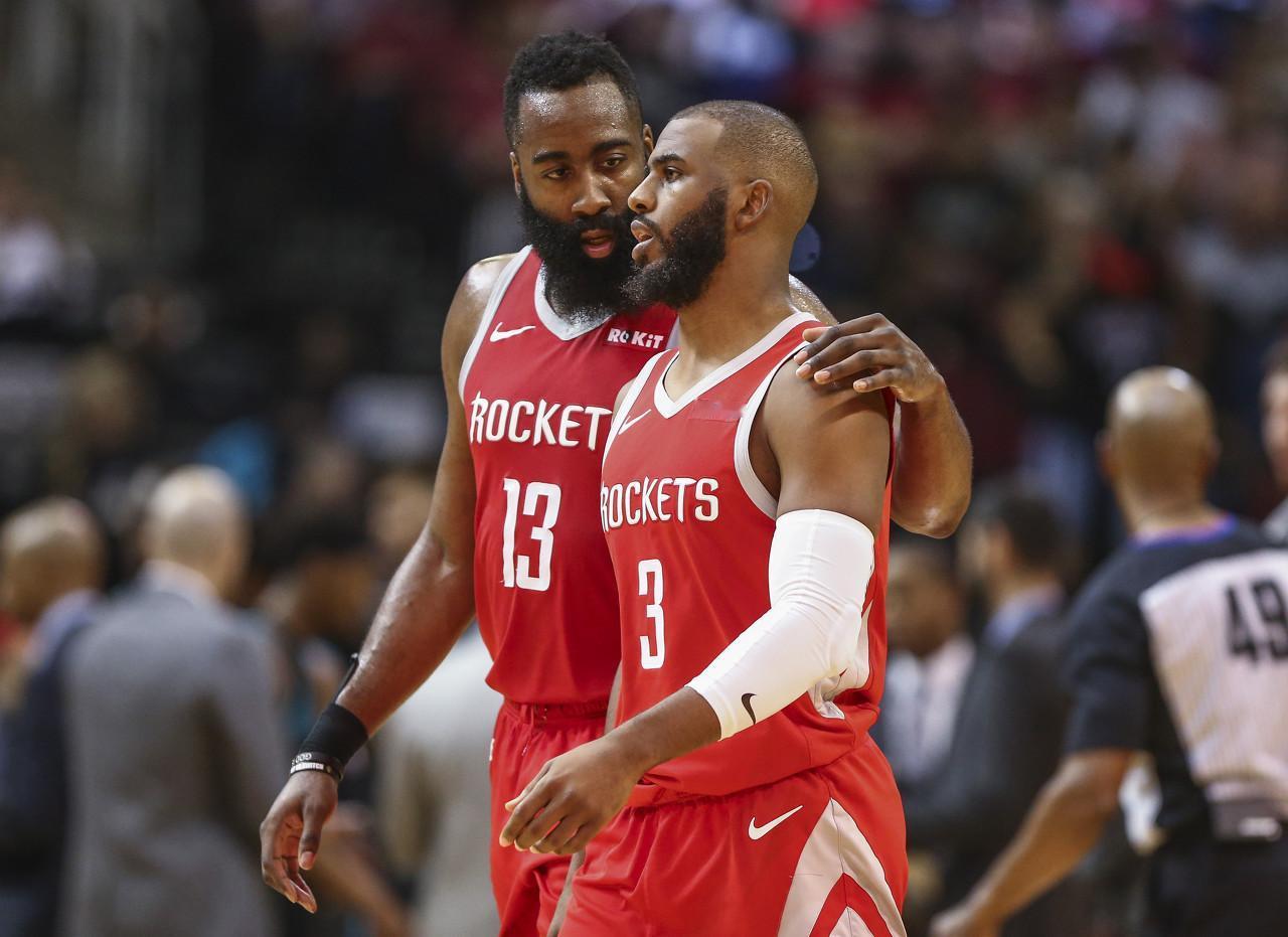 谁的意难平！哈登谈18年的遗憾：
“我和保罗一起打过奥运，在休斯敦，我们曾有过绝