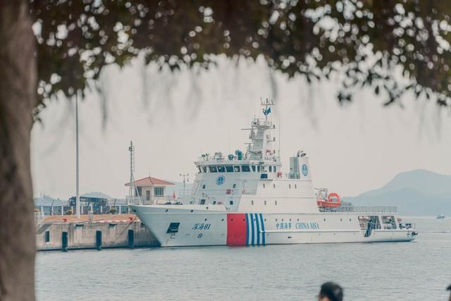 中国海警海上执法有五大核心任务。
维护国家领土主权和海洋权益方面，会对黄岩岛、金