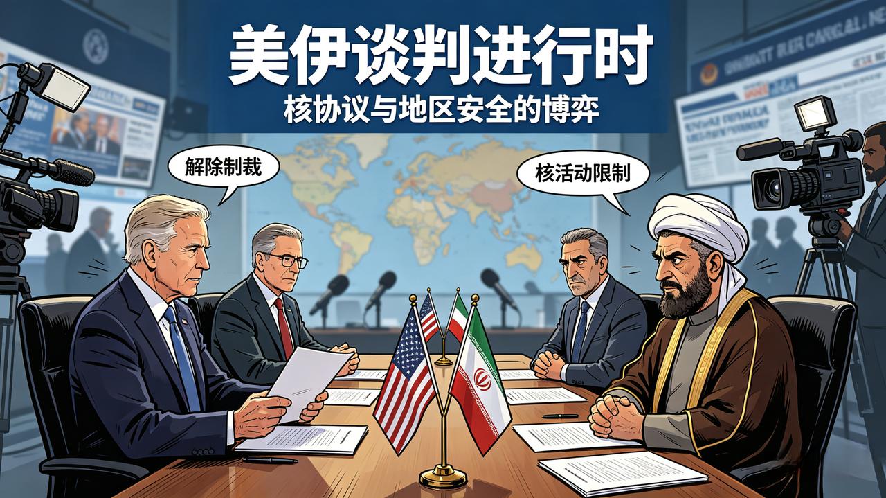 突发！4月16日美伊第二轮谈判落地，边谈边压，中东局势再迎关键博弈！
 
当地时