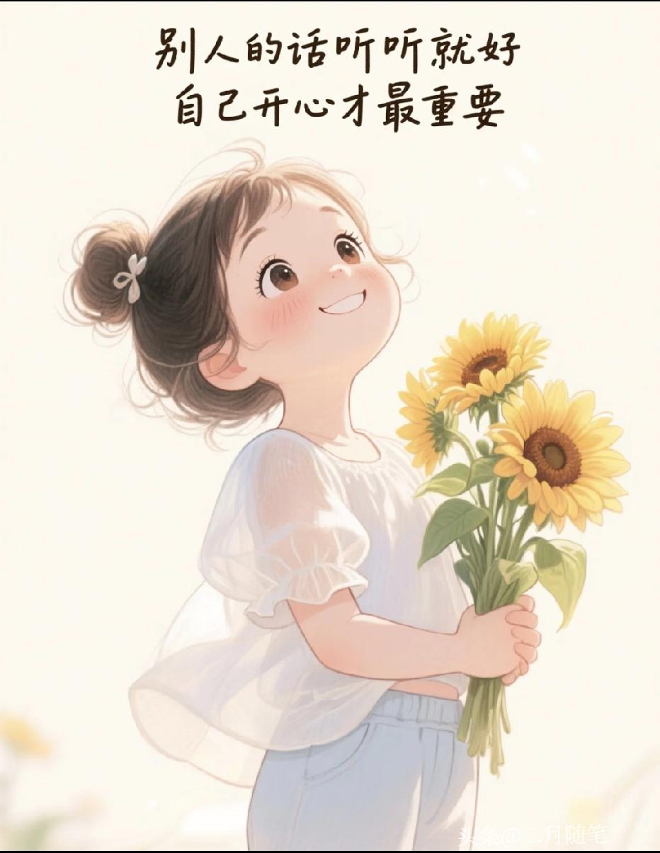 友友说的太好了，过好自己的日子最重要