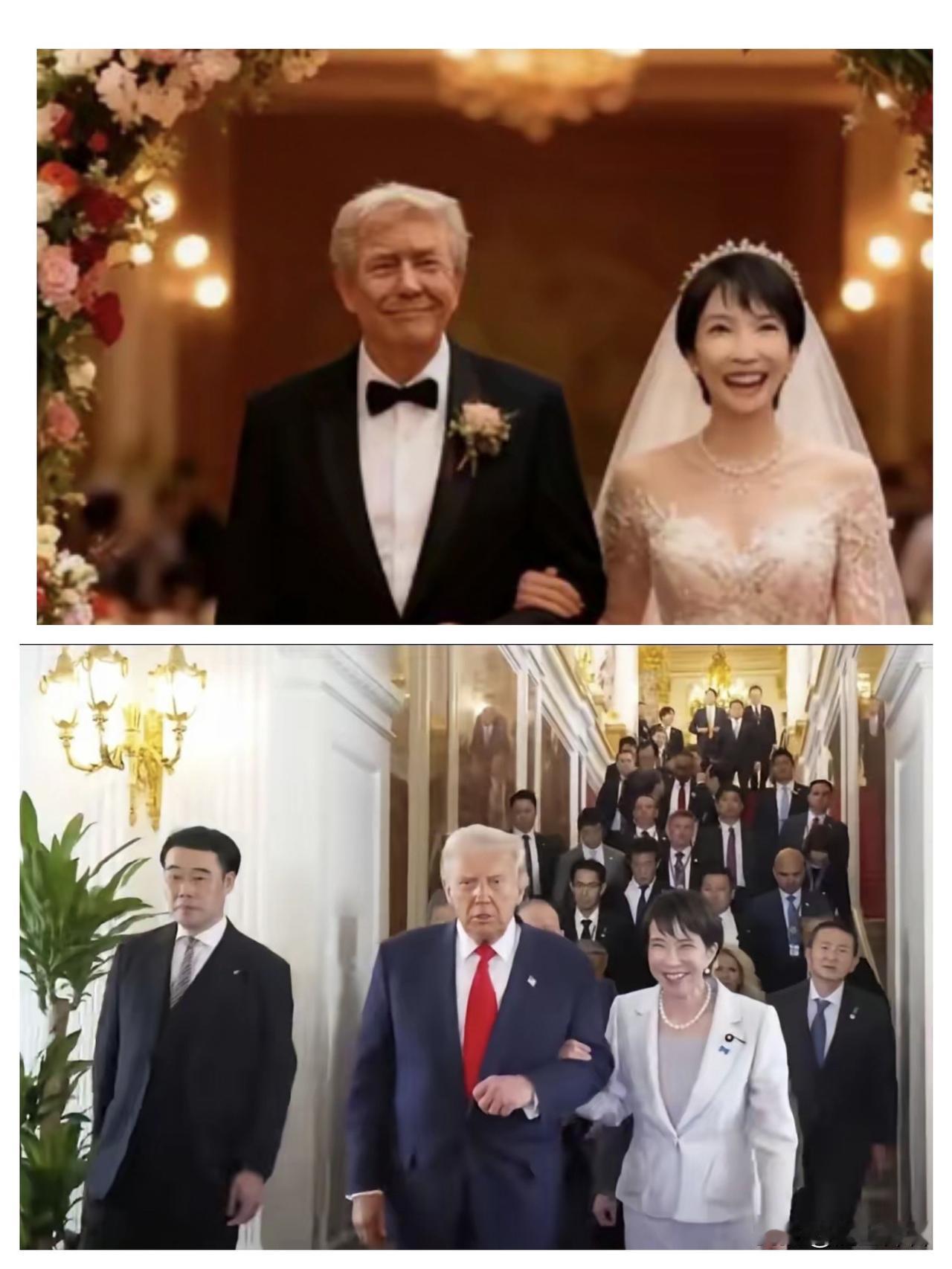 网友P的这张照片火了，不知道高早老公看了会怎么想?但是日本国民看了肯定意见会很大