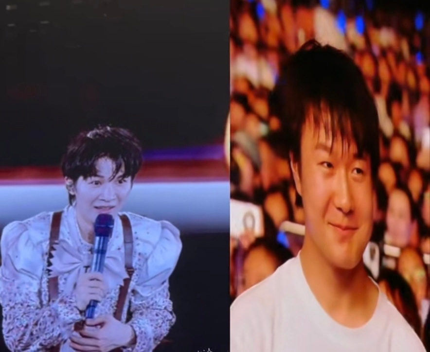 周深吃瓜吃到歌迷头上 周深看到大屏的瞬间直接演了一段吃瓜实录，全场笑疯了就他一个