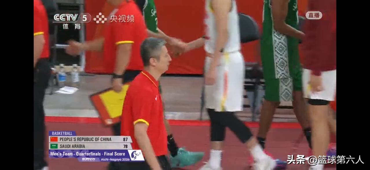 亚运会男篮1/4决赛 中国男篮87‑78战胜沙特阿拉伯🇨🇳

🏀全场比分：