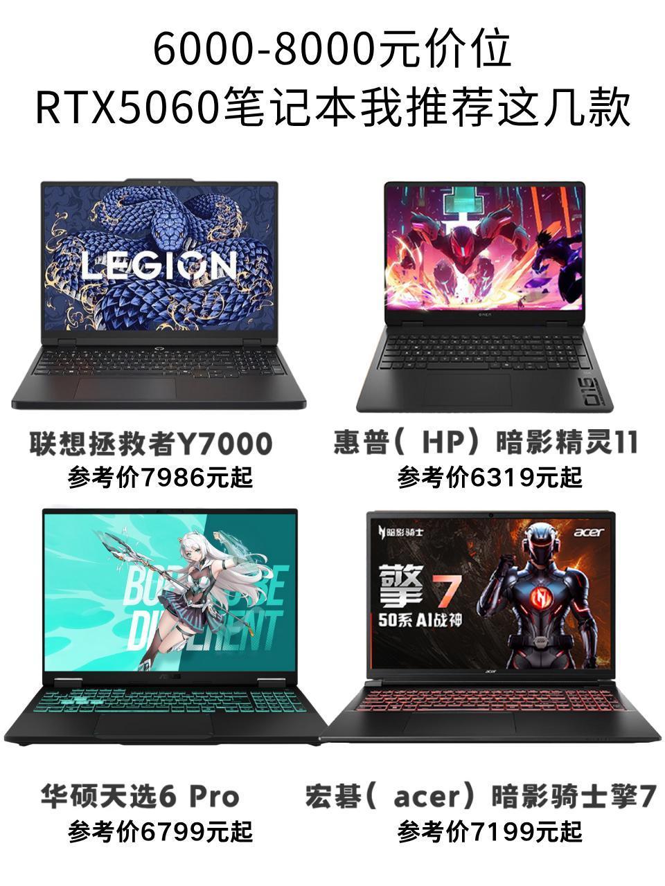 预算6-8千笔记本电脑怎么选？2025游戏本选购白皮书
你还在纠结到底买哪款游戏