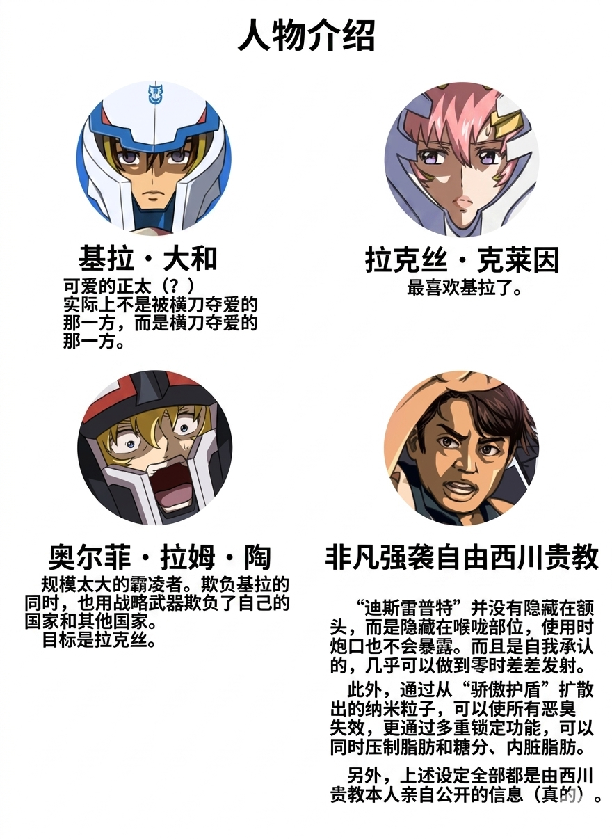 FREEDOM NTR任务介绍（via 担当K）高达高达seed