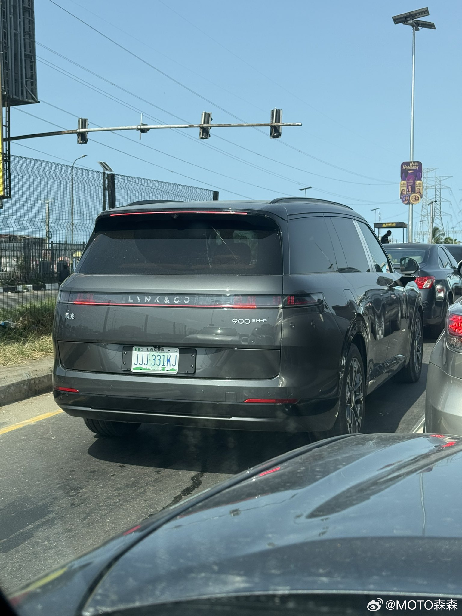 🔻领克900都卖到尼日利亚了？？ 