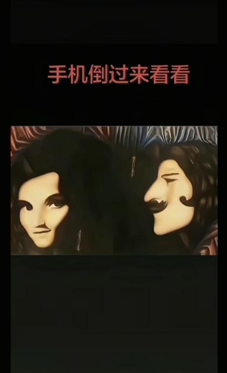 〔欣赏图片〕
图中画面真有趣；
正看反看都一样；
抖音人才遍天下；
不信你看来一