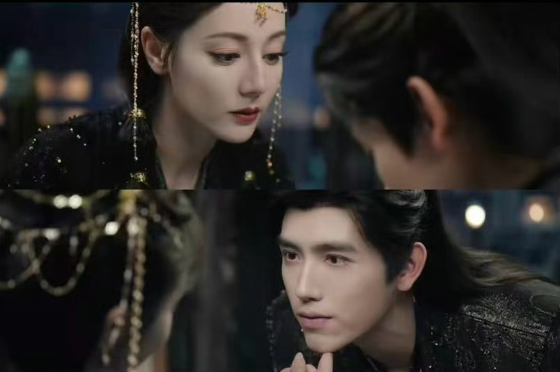 白日提灯迪丽热巴亲哭陈飞宇强吻也是温！！灵主大人霸气，多来吻戏爱看白日提灯