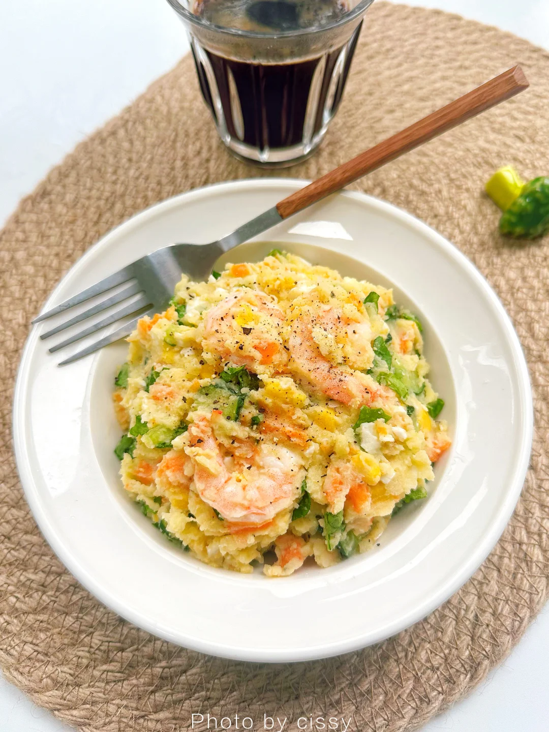 随便做的没想到这么好吃😋低卡土豆泥沙拉🥗