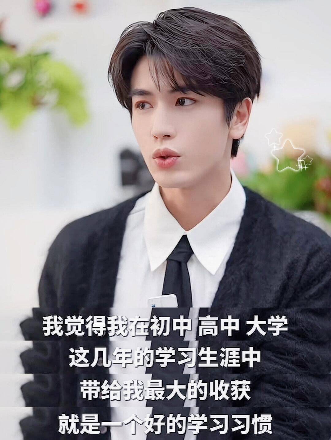 张凌赫当演员的原因 