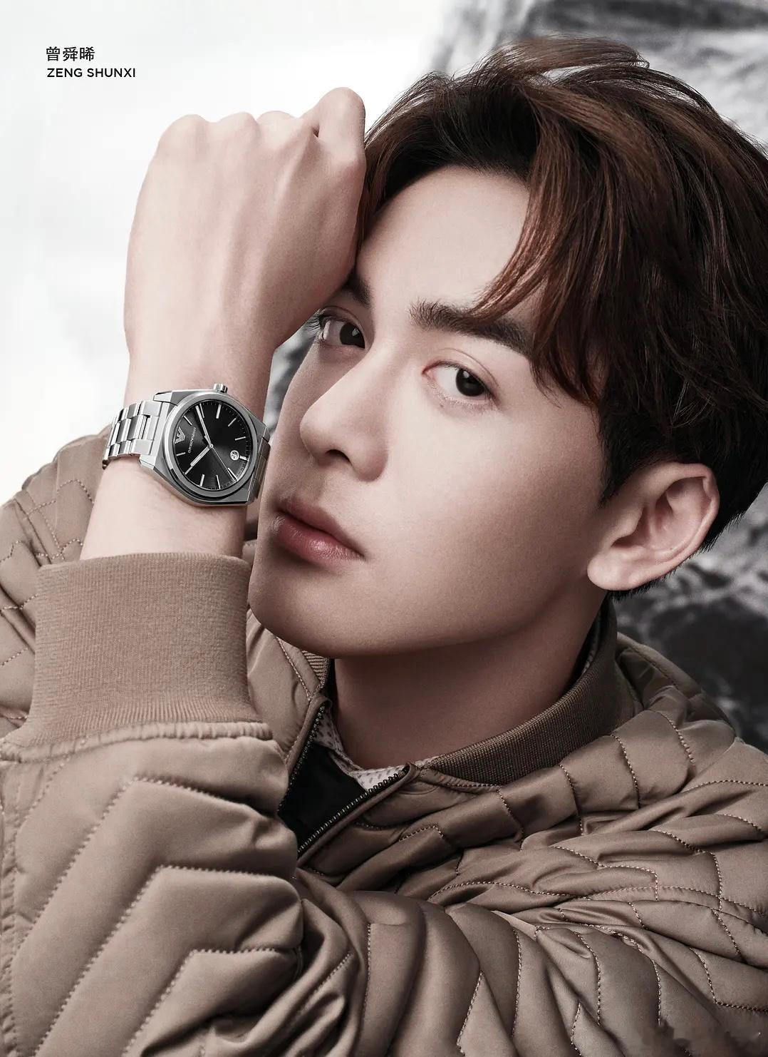 曾舜晞今年新增了7个代言了吧？阿玛尼给的title什么水平？ ​​​