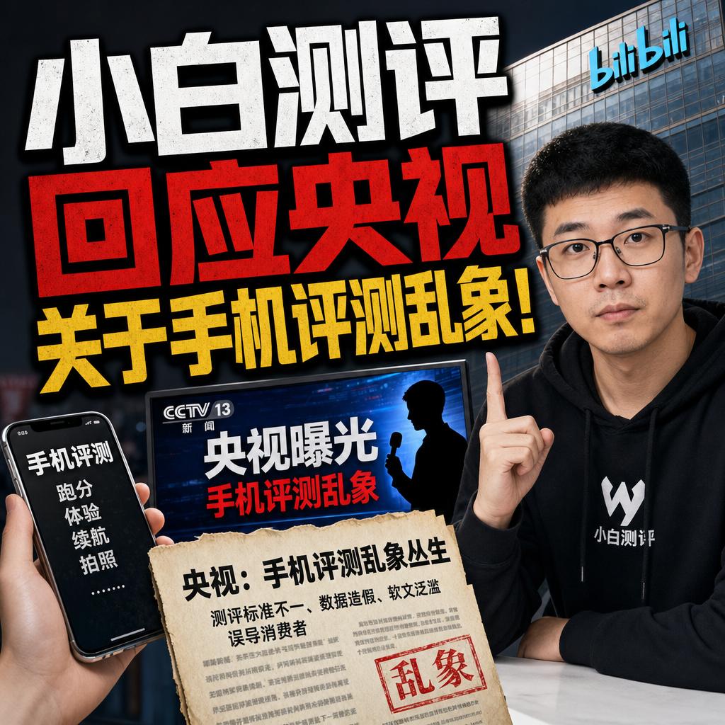 手机评测一直被很多人当成买机前的“避坑指南”。
可央视这次直接掀了桌子，让大家看