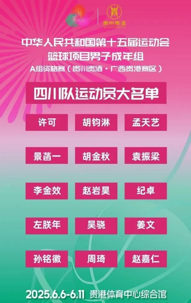 四川全运会男篮阵容尴尬：广厦边缘球员都买，乌合之众的雇佣军有战斗力吗？

四川男