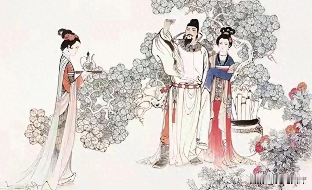 李白为吹捧杨贵妃，写下一首28字肉麻情诗，开篇两句几乎人人会背
天宝年间春日，李