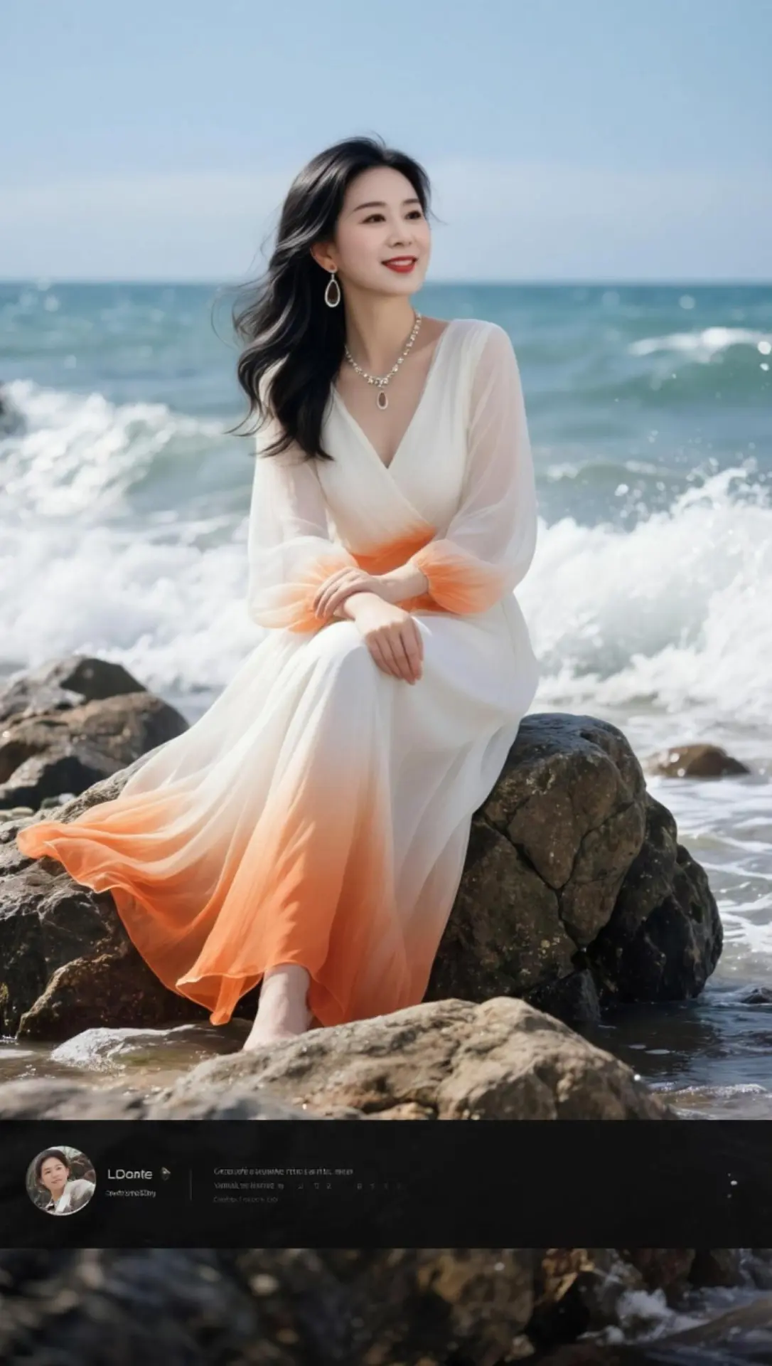 AI海滨氛围感写真 随变ai随便玩