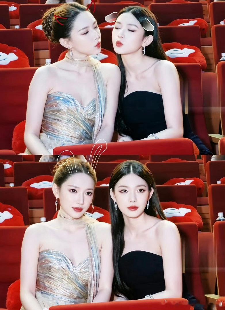 林允程潇对我眼睛友好今日份视觉盛宴被林允程潇承包啦🥰两位都是天生优越的建模脸，