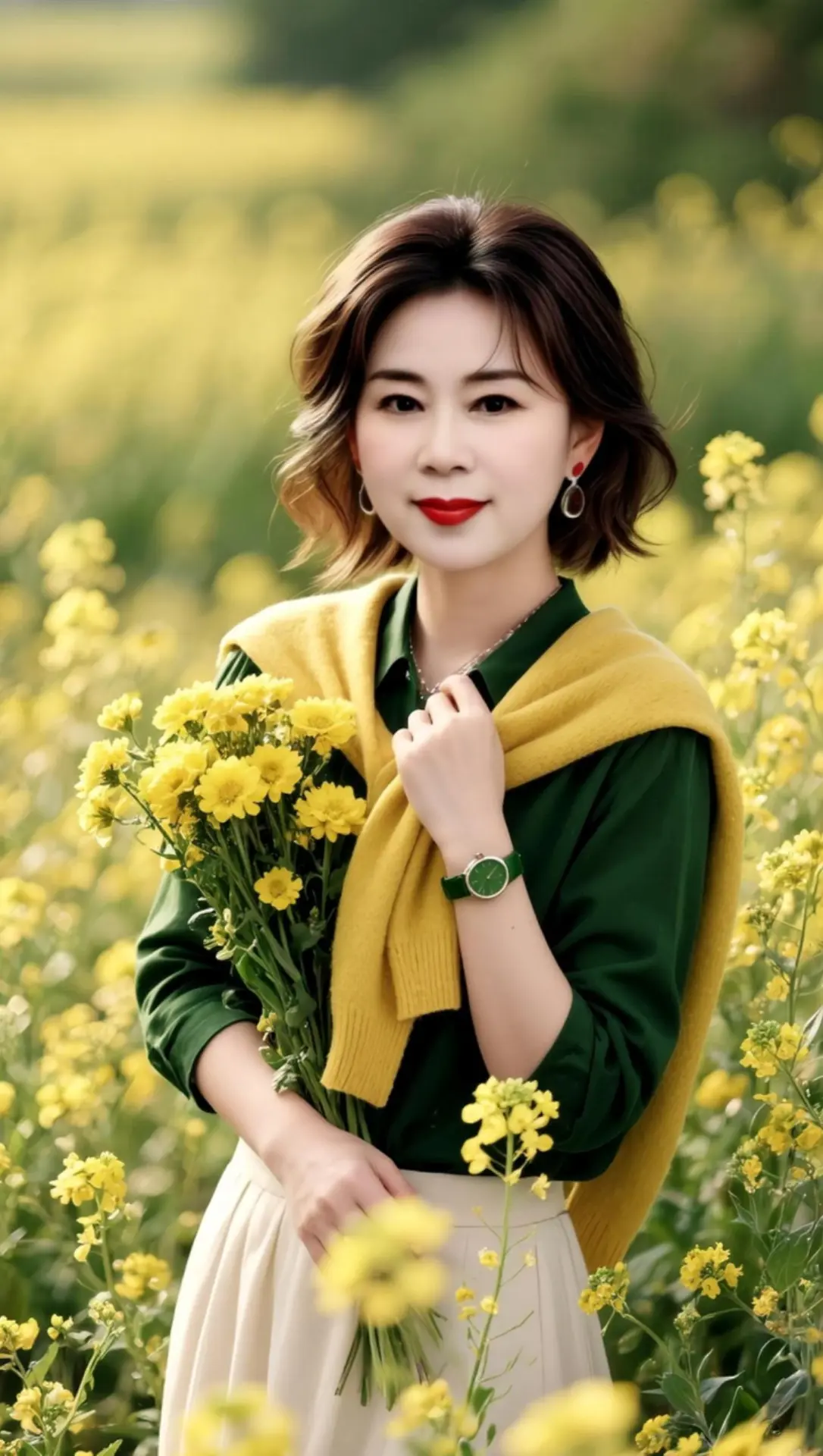 AI春日清新照 随变ai随便玩