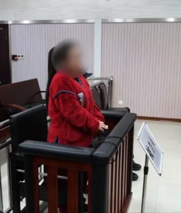 非典型毒贩子，图1。¹ 这位红衣服女士刚被判。在租房里大搞化学实验，制造4-氟依