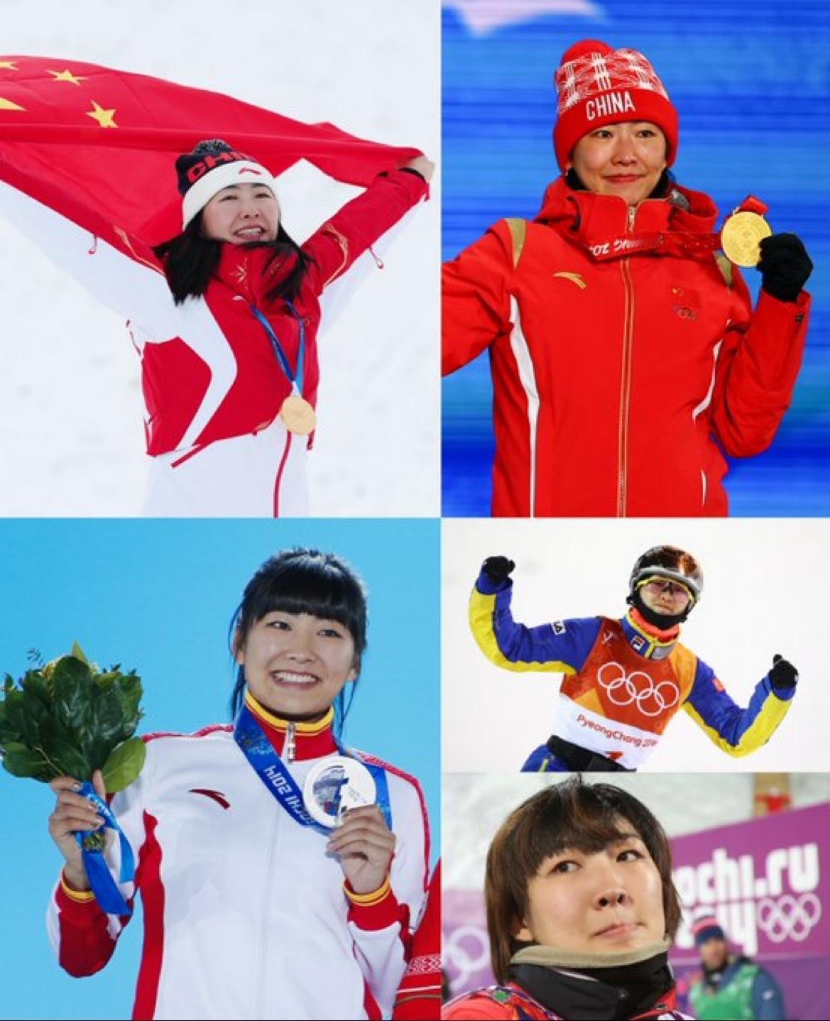 中国队3金3银4铜徐梦桃冬奥金牌徐梦桃冬奥第二金 🇨🇳 31年。5届奥运会。