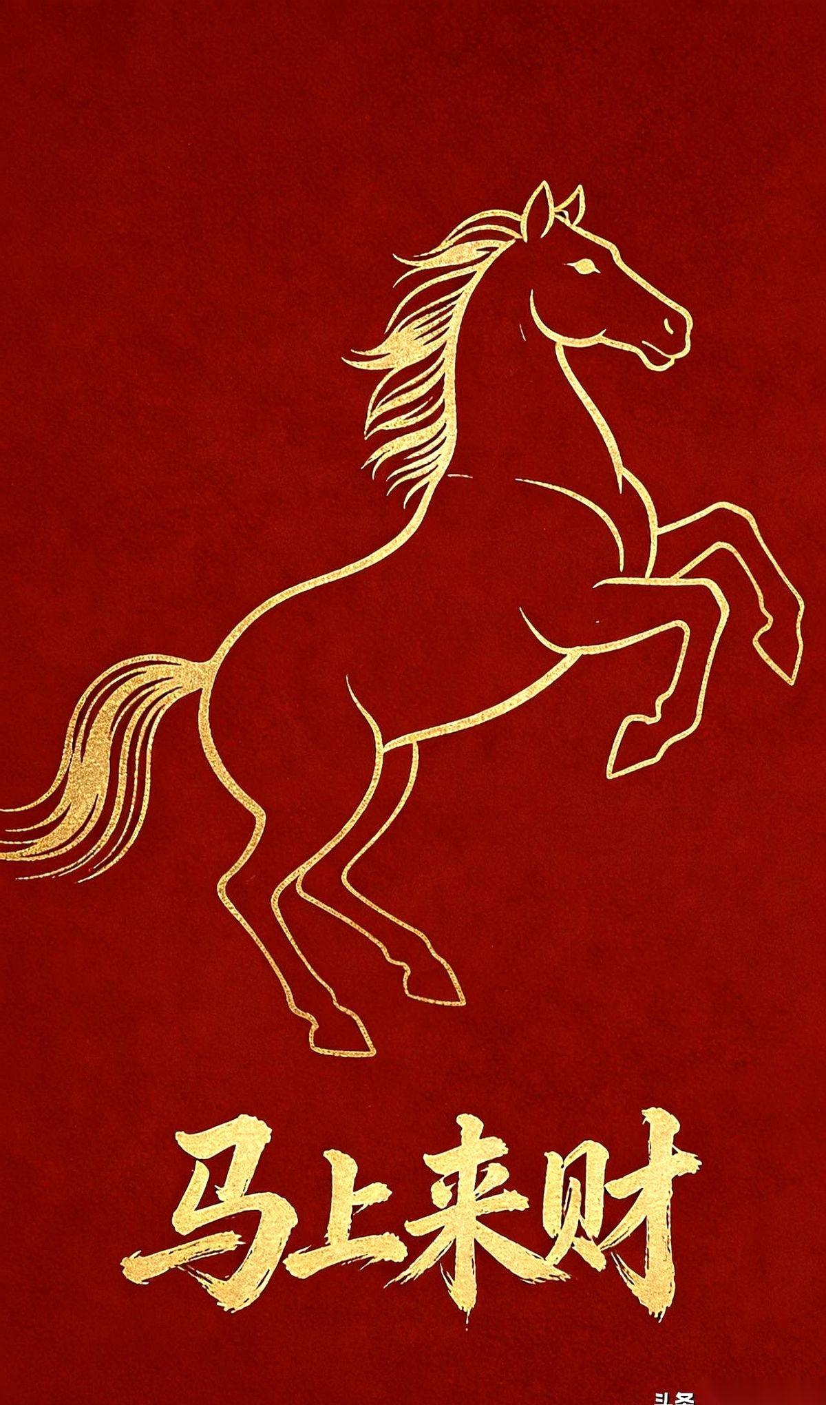 我也没忍住，还是把壁纸换了。
就那张疯传的“马上有钱”。
你说可笑不可笑，一帮每