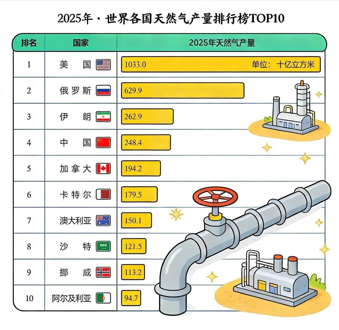 向美国表忠心，最好是买美国的石油天然气。
美国石油和天然气的产量都高居世界第一，