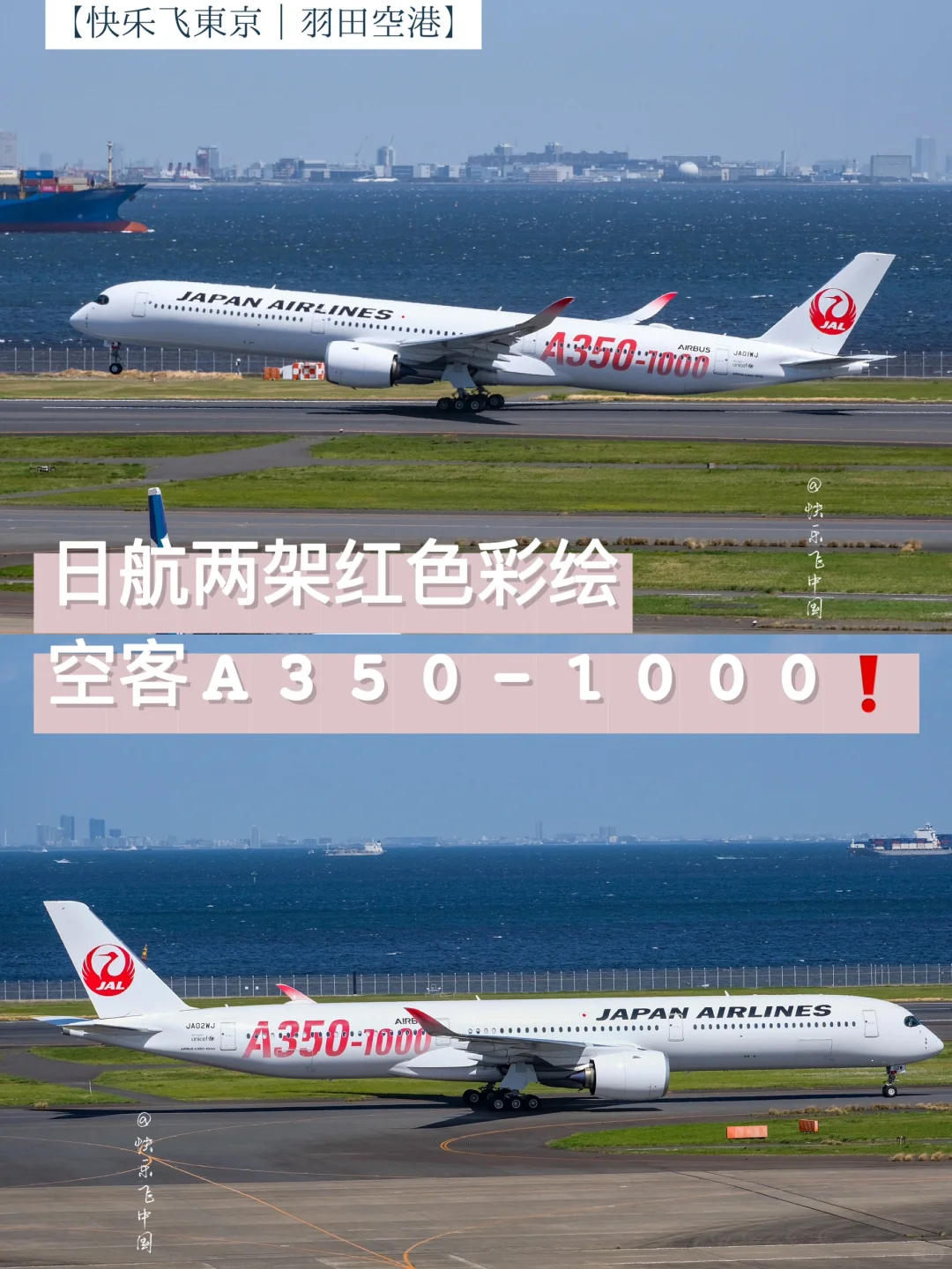 这俩臭小子，生怕别人不知道，是A350-1000❗️