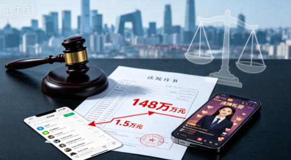 北京海淀，小李瞒着妻子小王，跟女主播小孙搭上不正当关系，前后在直播间打赏加上微信