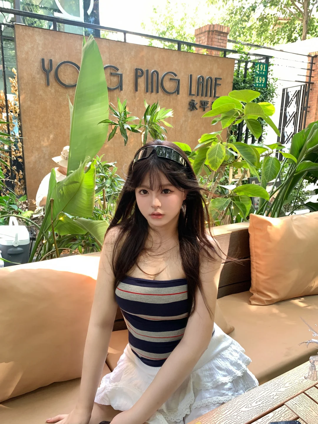 初秋露台拍照🌿⋆˚₊🕊️🫧.⋆