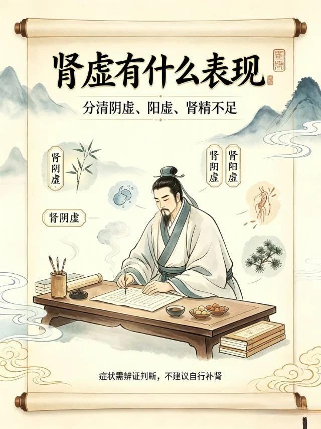 中医所说的肾虚有哪些表现？一文带你区分参考