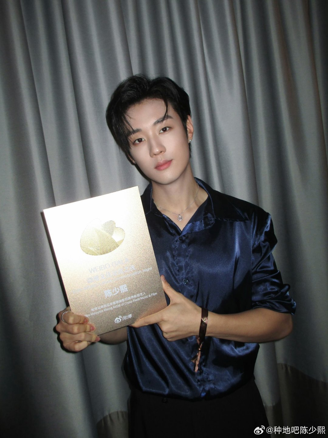 陈少熙年度歌曲影视跨界新锐艺人 恭喜陈少熙收获荣誉。于镜头演绎百态，以歌声传递心
