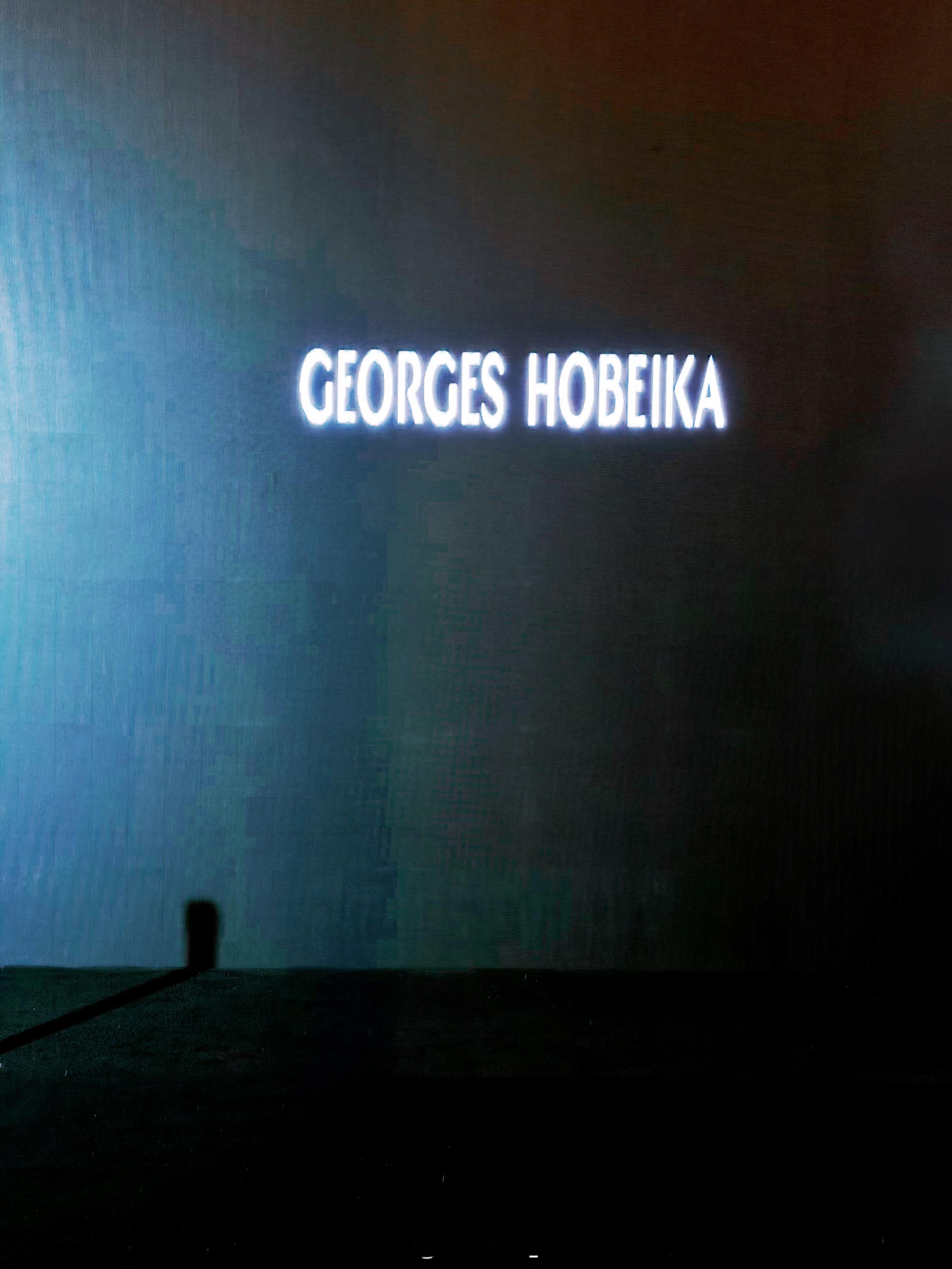 昨晚去看Georges Hobeika的秀了还是首次在国内看高定秀还看到郭碧婷啦