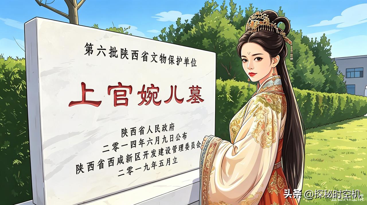 2013年，上官婉儿墓被发现，墓葬至今最大“悬案”：墓主人连骨头渣子、甚至头发丝