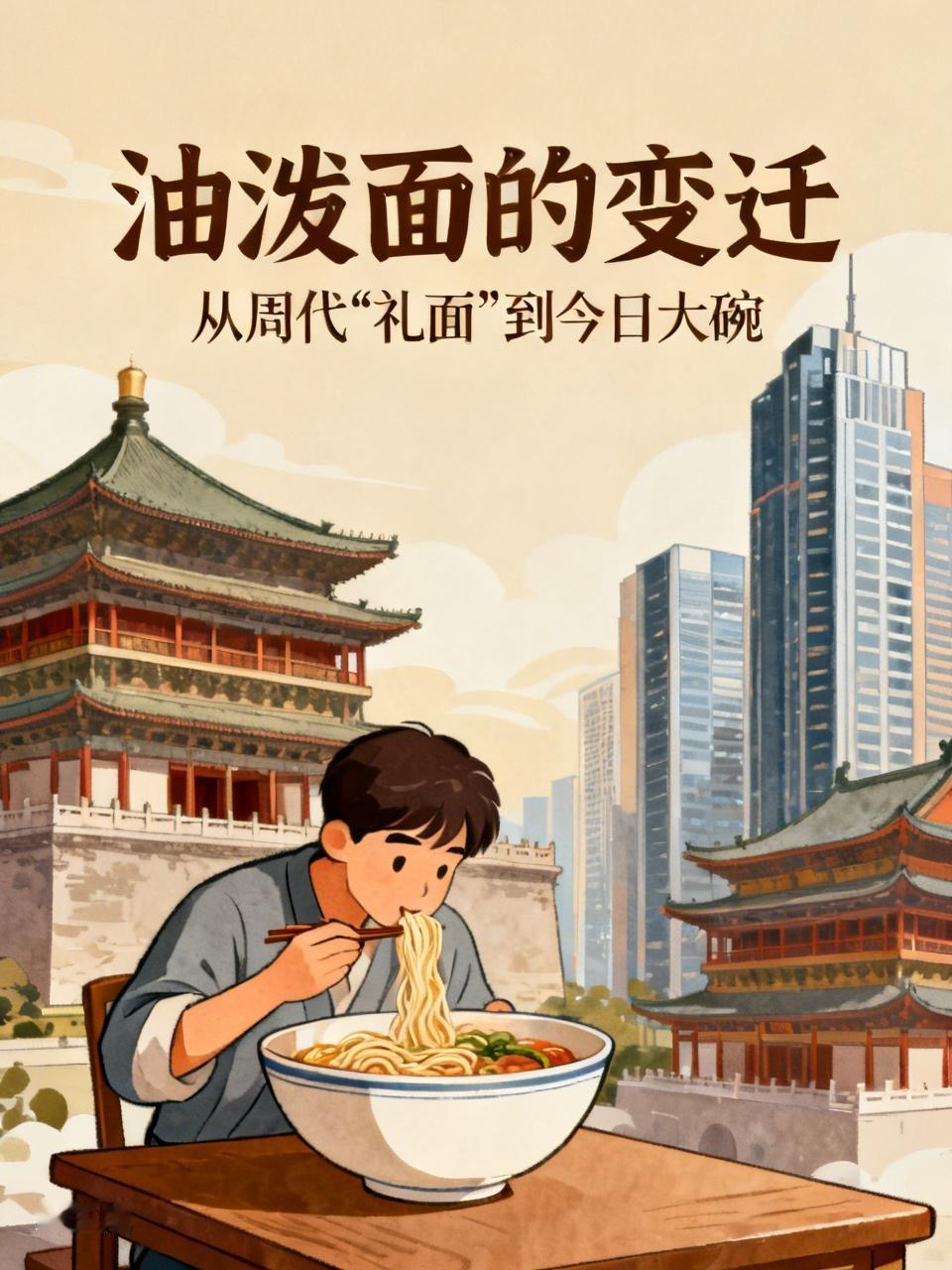 90年代初到西安出差，吃油泼面，虽然碗也大，但是绝对没有像现在这样夸张的大。当时