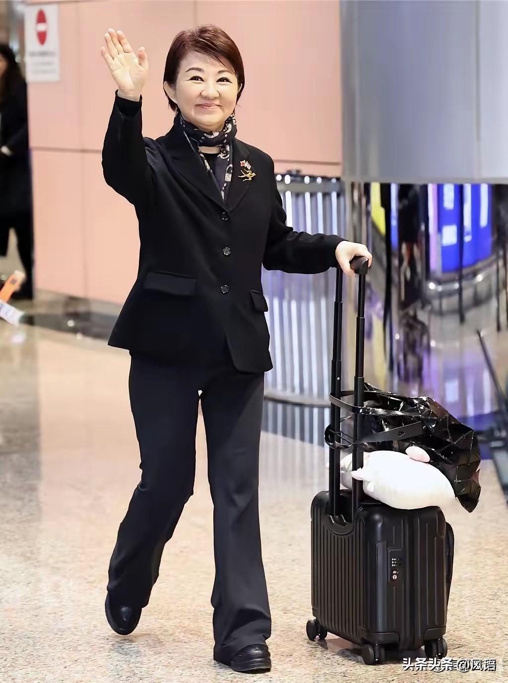 卢秀燕访美，去时轰轰烈烈，归时偃旗息鼓为那般？
卢秀燕是国民党内还算是温和派，符