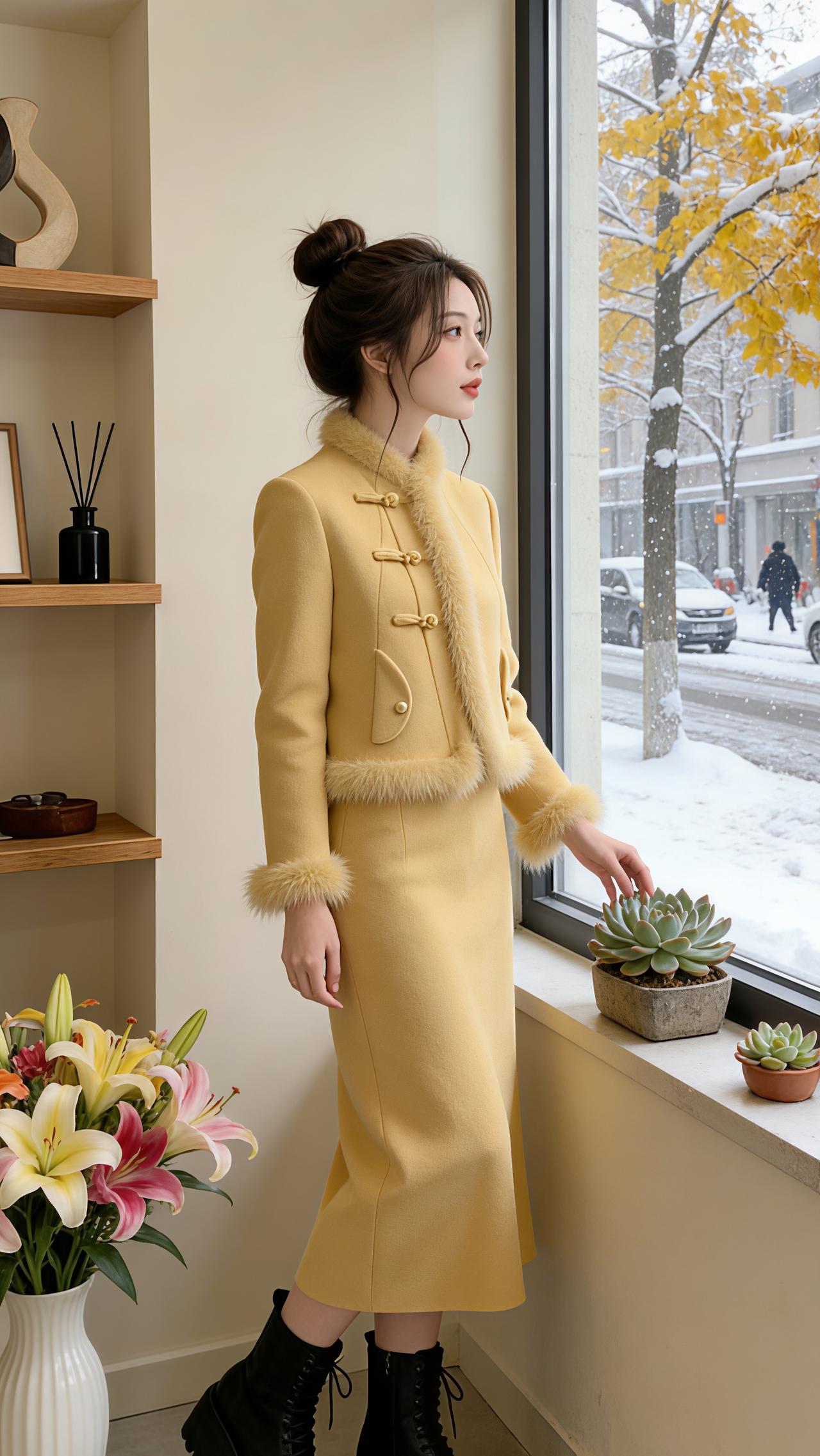 穿搭 过年穿什么 冬季搭配 冬款穿搭 这也太好看了