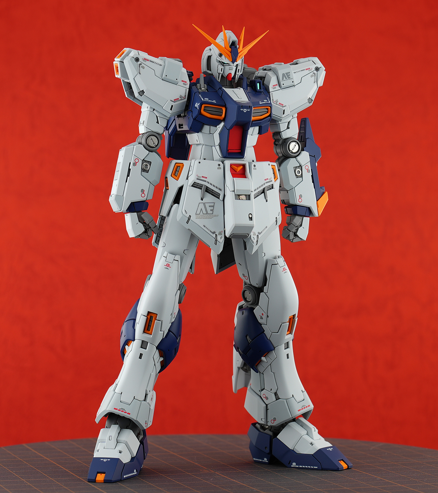 RG DFF牛高达制作进度，本体已经完成了，大家回头可以抄作业高达模型