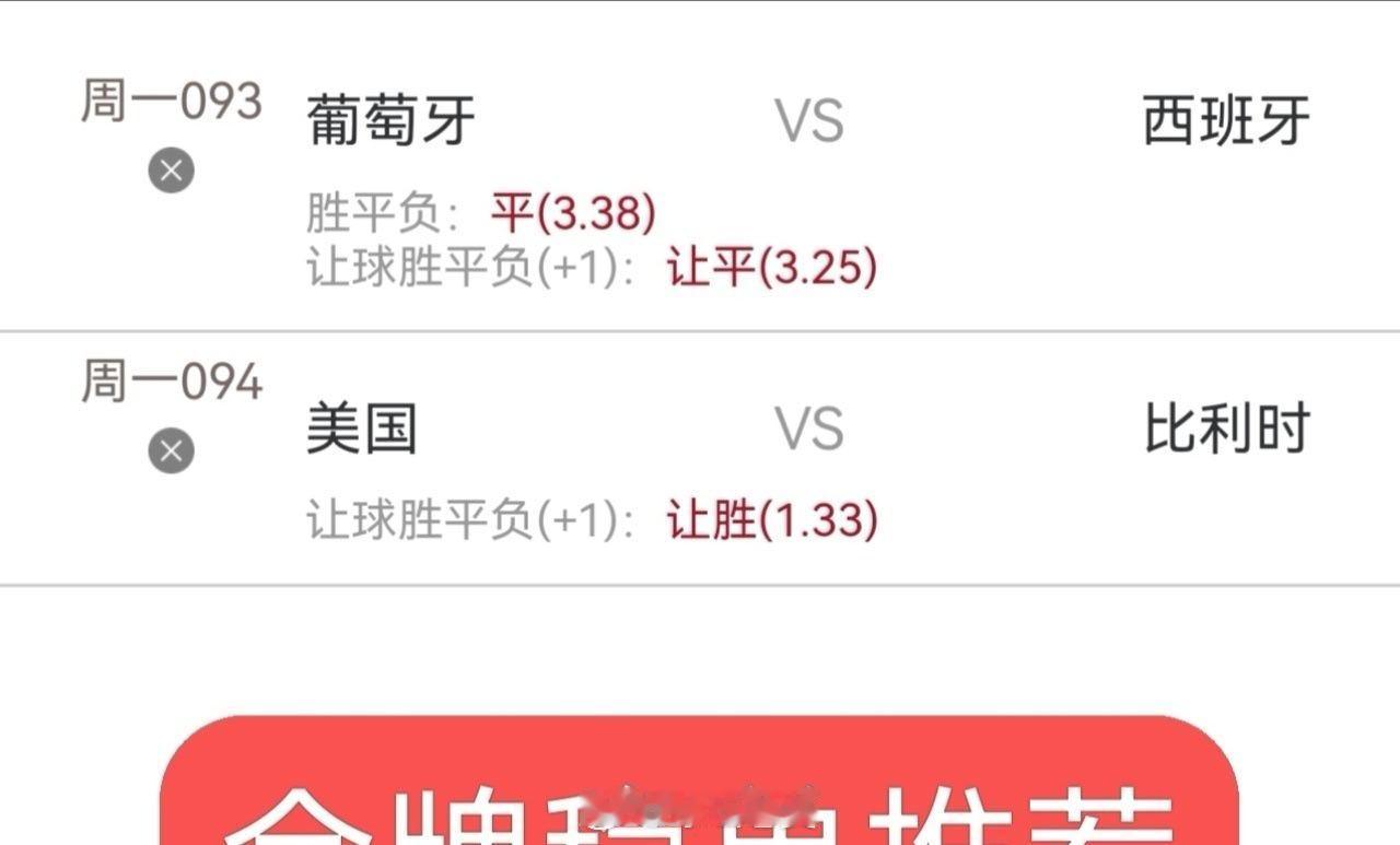 今日内部实战分享，同路的朋友跟上了葡萄牙vs西班牙