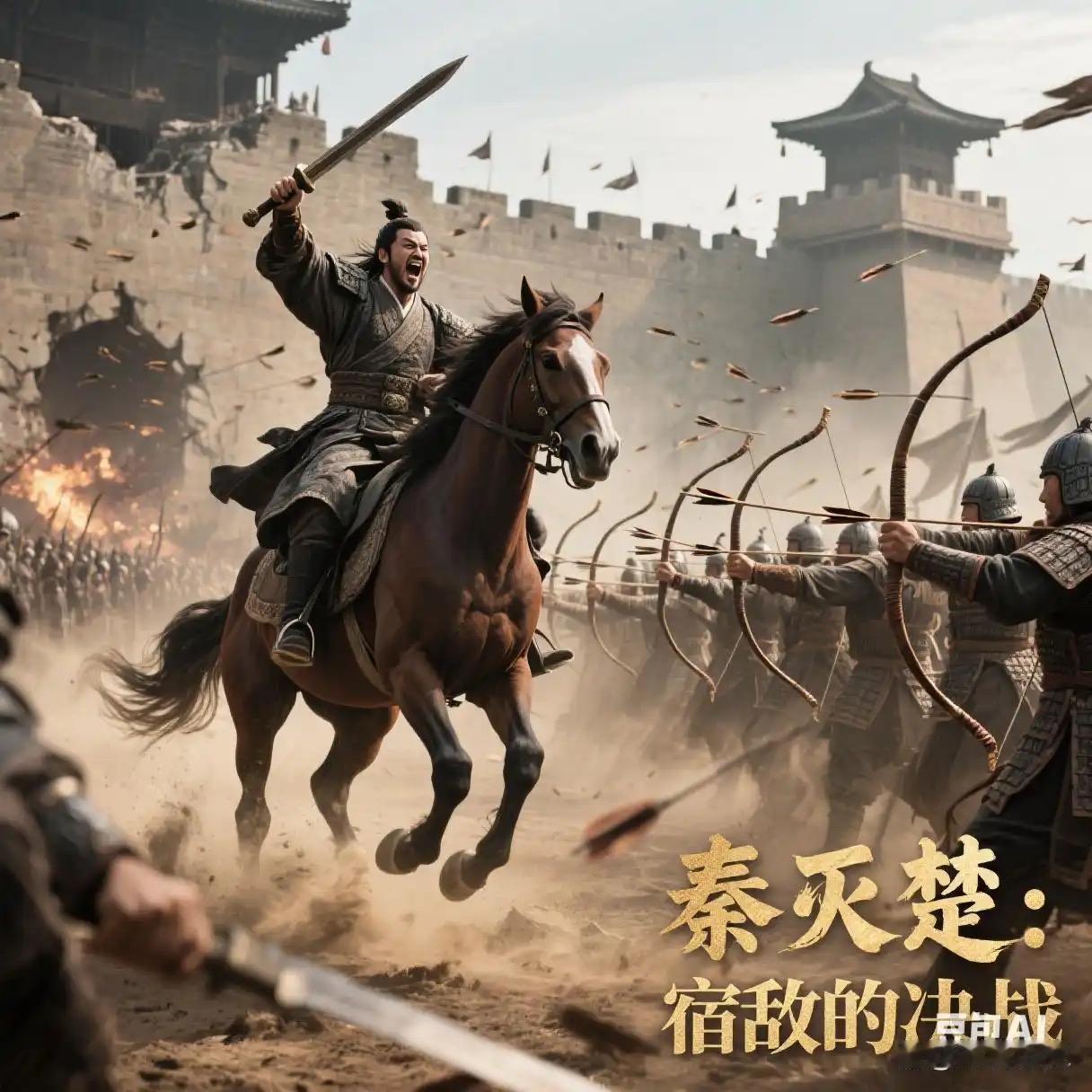 秦灭楚之战秦灭楚之战是秦统一六国中最惨烈的一战：公元前225年，李信率20万秦军