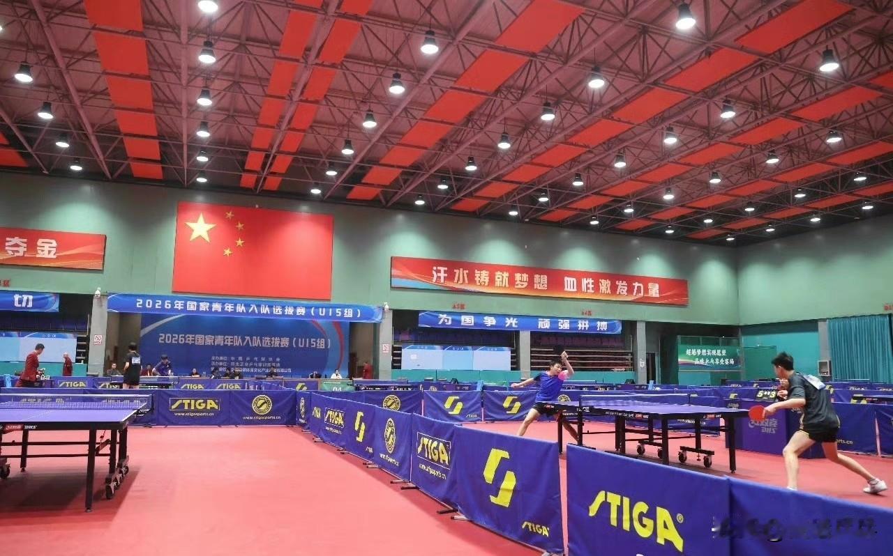 【乒乓世界】21人突出重围，2026年国家青年队入队选拔赛（U15组）顺利完赛