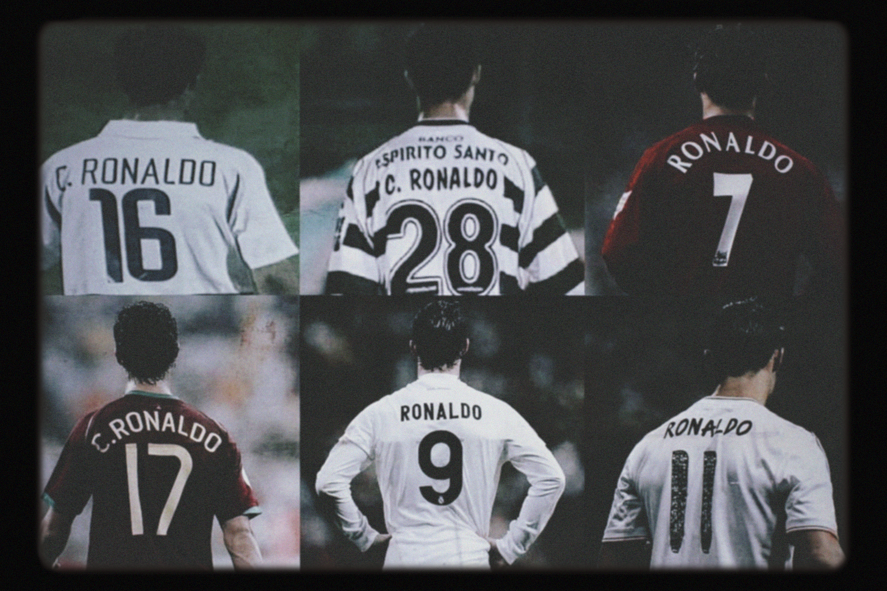 C罗给每个号码都赋予了特别的意义