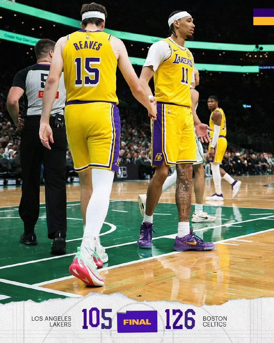 跟我一样一直在进步的男人拿个mvp吧湖人国度凯尔特人21分大胜湖人