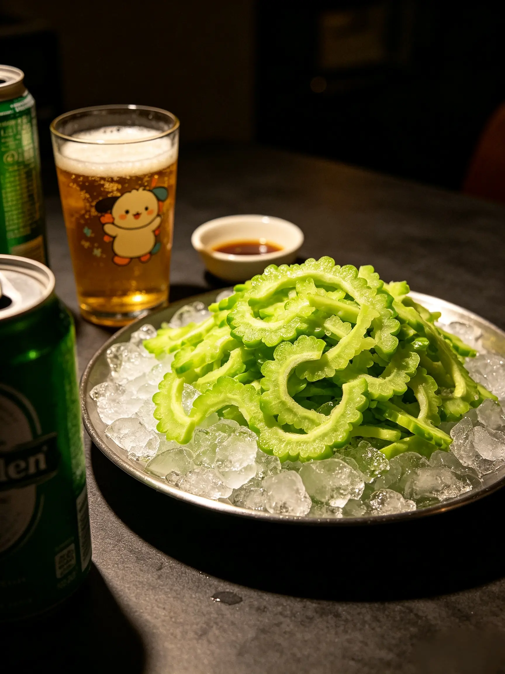 苦瓜又叫半世菜。 入口清苦，细品回甘，像极走过的半生。 年轻时怕苦，人...