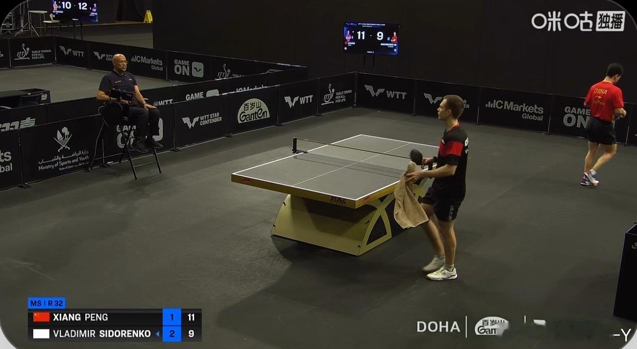 向鹏2-2西多连科朱芊曦1-0平野美宇 