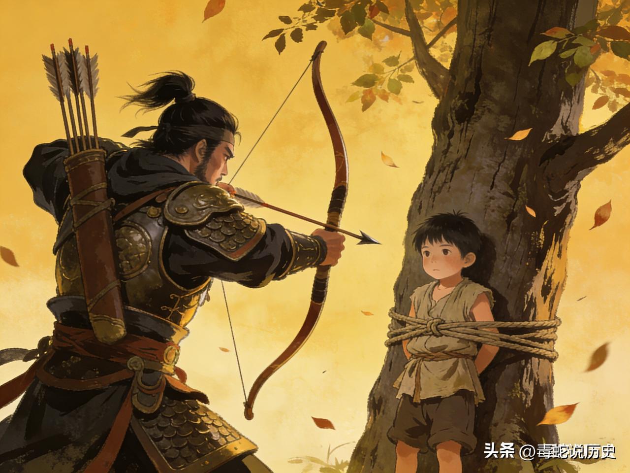 甘宁残暴好杀，有一次要杀犯小错的厨童，小童藏到吕蒙家中。甘宁带着礼物去拜访吕蒙，