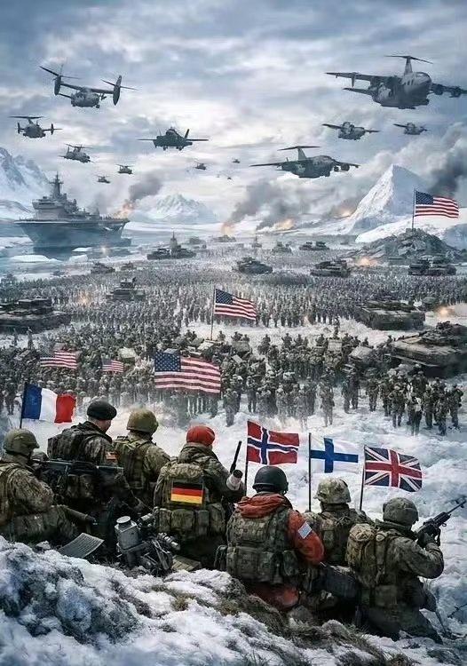 最近外网最火的一张图
格陵兰30勇士 荷兰从格陵兰岛撤回2名军事人员 ​​​