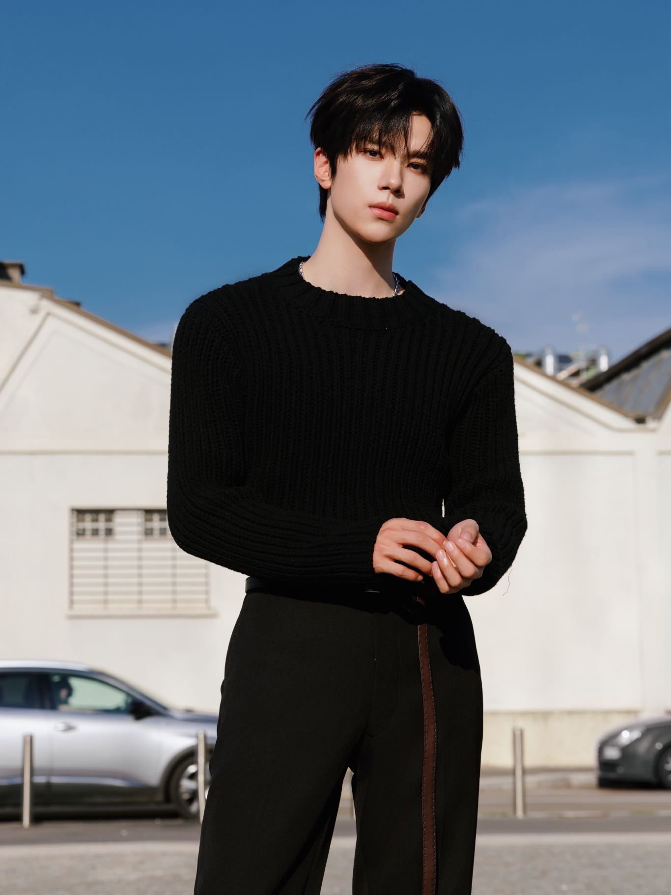 Prada米兰男装秀场 Prada 2027 春夏男装系列以「Clarity」为