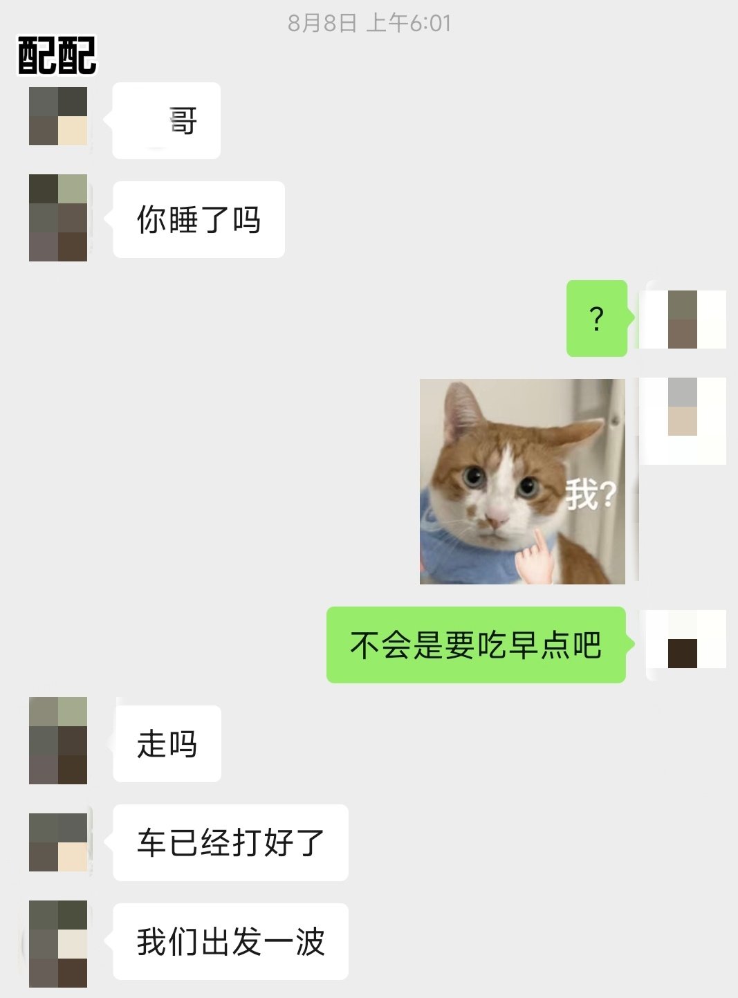 TE溯第五人格te观察日记 溯宝提问：早上6点，有人找你并且车都提前打好了，猜猜
