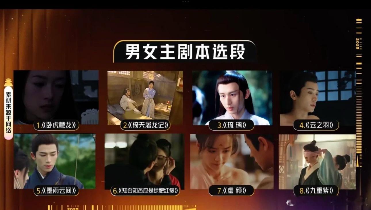这综艺选剧不放过每一个大爆剧啊 ​​​